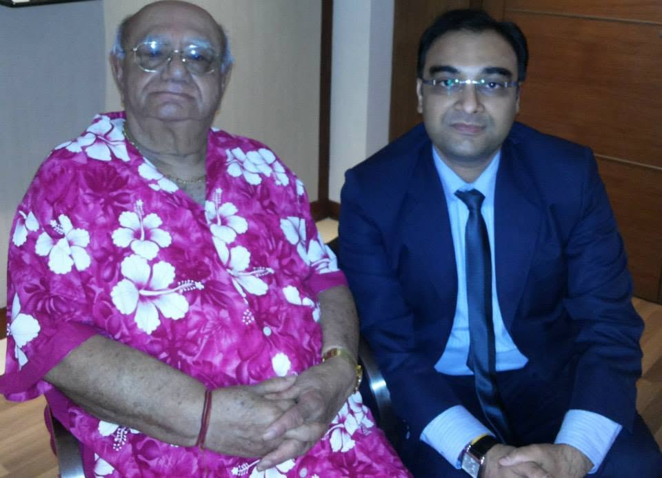 With Bejan Daruwalla