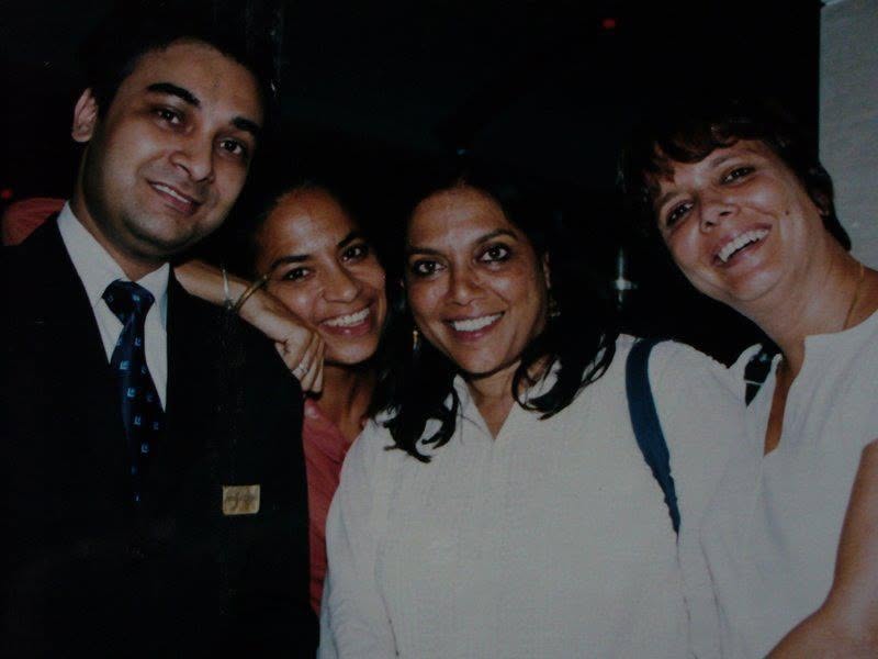 With Film maker Mira Nair and Team