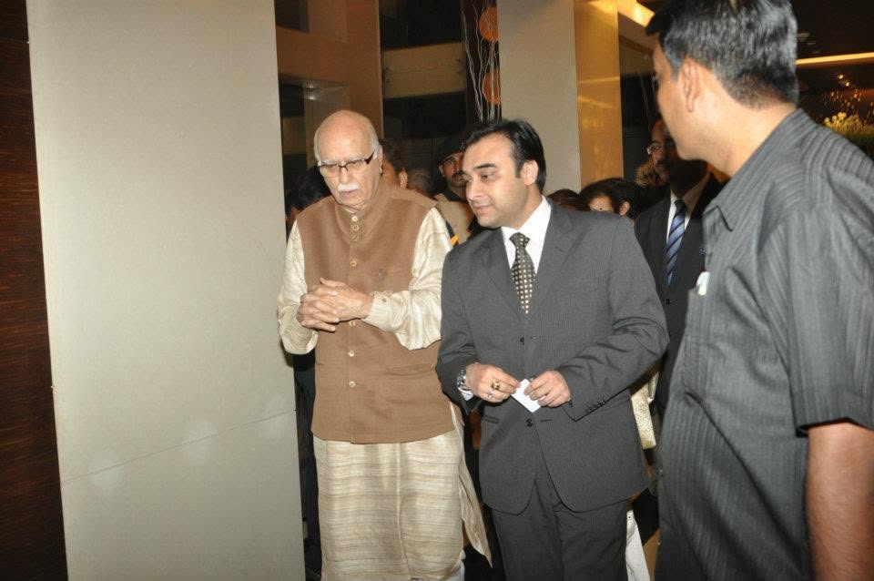 With Former Dy. PM of India